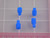 Lot of 2222 TE CONNECTIVITY 1394133-1 SINGLE WIRE SEAL BLUE X118852