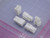 Lot of 833 JST VLP-02V 2P Rectangular Connectors - Housings Plug White 0.244" (6.20mm) X122541