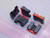 Lot of 129 TE CONNECTIVITY 1452203-1 6 Positions Hybrid Blk Connectors