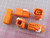 Lot of 35 APTIV 33119071 1 Way Female 6.3 Unsealed Connector Orange X128104 Lot of 35 APTIV 33119071 1 Way Female 6.3 Unsealed Connector Orange X128104