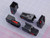 Lot of 117 TE CONNECTIVITY 6-1419166-1 12 V, 8 Position, Automotive Housing for Male Terminals, Wire-to-Wire, 2.54 mm [.1 in] Centerline, Black, Wire & Cable, Get .64 Connector System X132145