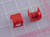 Lot of 2500 TE CONNECTIVITY 1438888-1 1 Position, Red, Locking Device, Polyester PBT, -40  100 °C [-40  212 °F], FAKRA X132840