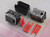 Lot of 111 TE CONNECTIVITY SAMPLE #4635 38POS FEMALE SEALED BLACK CONNECTOR X131896