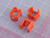 Lot of 364 TE CONNECTIVITY 1587525-2 CABLE SEAL RETAINER HVA SIZE B