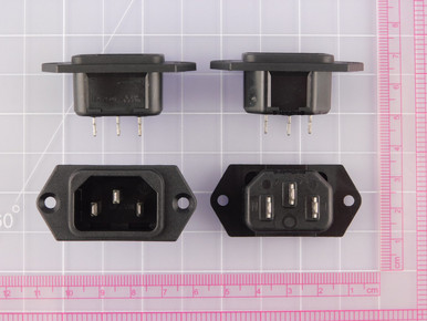 SCHURTER 6100.31 AC POWER ENTRY MODULES 15A 250V X118305 - OCO Components