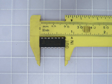 1 PZ HARRIS CD74HC42E DIP-16 RICAMBI ORIGINALI DI