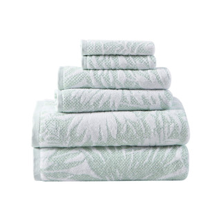 Thumbnail 1: Tommy Bahama Tommy Bahama Lago Palm 6 Piece Cotton Terry Towel Set 