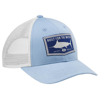 Thumbnail 1: Flying Fisherman Flying Fisherman Mens Blue Marlin Patch Trucker Hat 