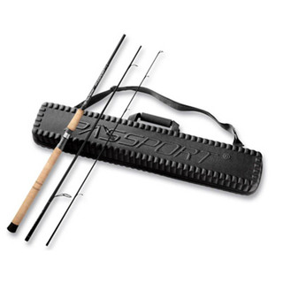 Thumbnail 1: Flying Fisherman 8-14 LB Light Spinning Rod Passport Set with Travel Case 
