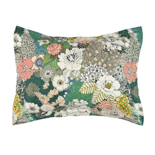 Thumbnail 1: Levtex Home Levtex Home Bettina Green Floral Sham 