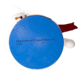 Thumbnail 7: RUDOLPH Kurt Adler 10-Inch Wooden Frosty the Snowman Nutcracker. 