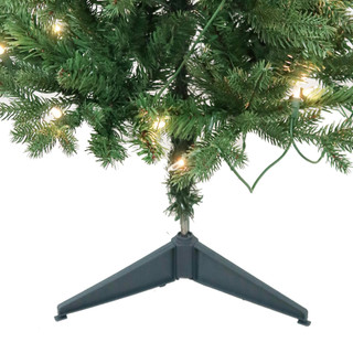 Thumbnail 3: Kurt Adler 3-Foot Pre-Lit Clear Incandescent Jackson Christmas Tree 