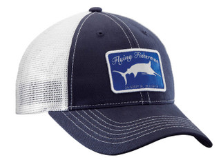 Thumbnail 1: Flying Fisherman Flying Fisherman Mens Navy Marlin Trucker Hat 