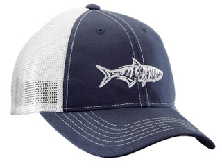 Thumbnail 1: Flying Fisherman Flying Fisherman Mens Tarpon Navy Trucker Hat 