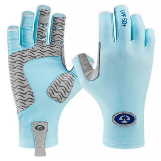 Thumbnail 1: Flying Fisherman Flying Fisherman Sunbandit Bahama Blue Fishing Gloves 