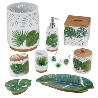 Thumbnail 10: Avanti Avanti Viva Palm Bath Towel Collection Coastal Bath 