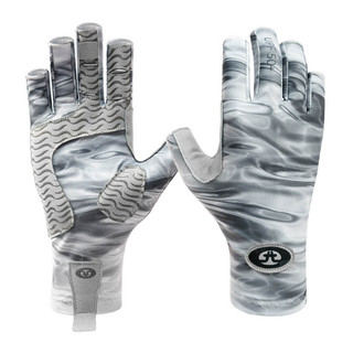 Thumbnail 1: Flying Fisherman Flying Fisherman Sunbandit Gray Water Fishing Gloves 