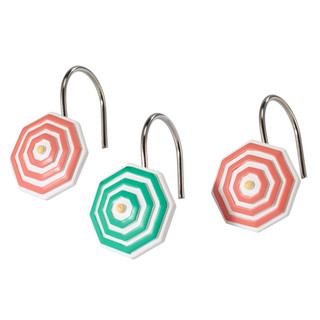 Thumbnail 1: Avanti Avanti Flamingo Paradise Shower Hooks 