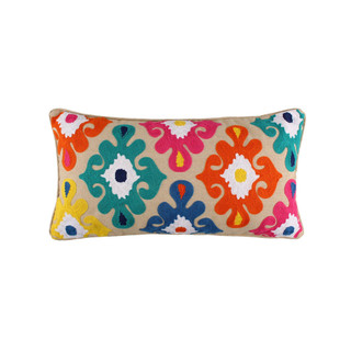 Thumbnail 1: Levtex Home Levtex Home Fantasia Crewel Pillow 