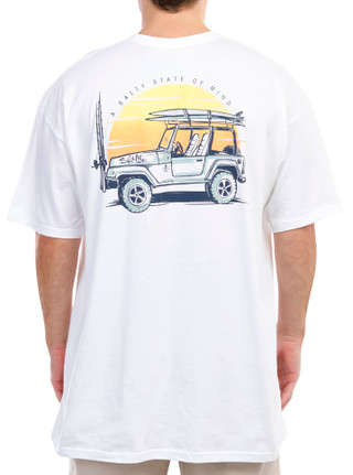 Thumbnail 1: Salt Life Salt Life Mens 4 Wheeling Fishing Pocket Short Sleeve Tee 