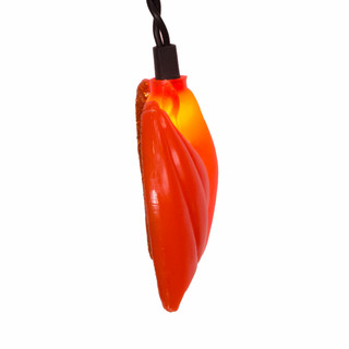 Thumbnail 4: Kurt Adler Kurt Adler UL 25-Purple and Orange Bat Icicle Light Set. 