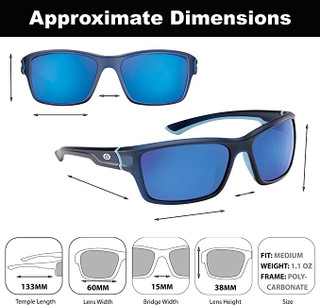 Thumbnail 4: Flying Fisherman Mens Cove Polarized Sunglasses 
