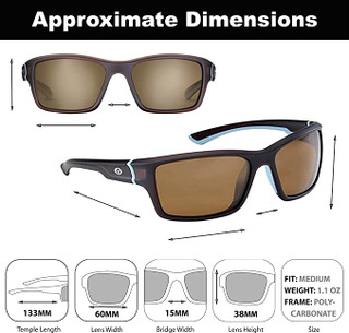 Thumbnail 4: Flying Fisherman Mens Cove Polarized Sunglasses 