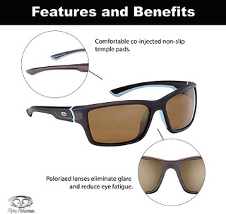 Thumbnail 5: Flying Fisherman Mens Cove Polarized Sunglasses 