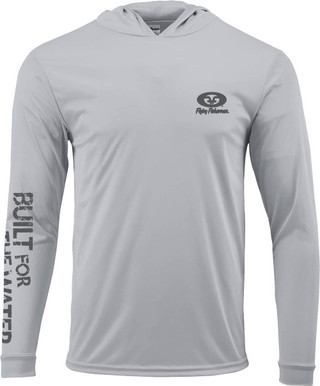 Thumbnail 1: Flying Fisherman Mens Built for Water Long Sleeve Performance Hoodie 
