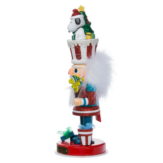 Thumbnail 3: Peanuts Kurt Adler 12-Inch Snoopy Hollywood Nutcracker. 