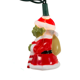Thumbnail 4: Star Wars Kurt Adler UL 10-Light Star Wars Santa Yoda Light Set. 
