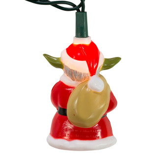 Thumbnail 6: Star Wars Kurt Adler UL 10-Light Star Wars Santa Yoda Light Set. 
