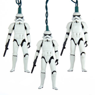 Thumbnail 2: Star Wars Kurt Adler UL 10-Light Star Wars Stormtrooper Light Set. 