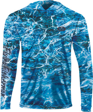 Thumbnail 2: Flying Fisherman Mossy Oak Elements Performance Hoodie 