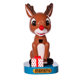 Thumbnail 1: RUDOLPH Kurt Adler 8-Inch Rudolph Nutcracker. 