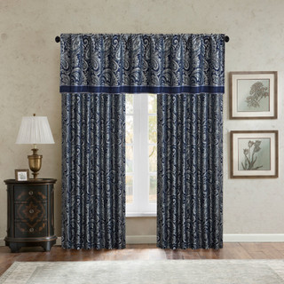 Thumbnail 5: Madison Park Madison Park Aubrey Jacquard Window Valance 