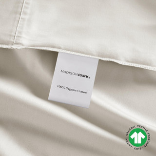 Thumbnail 17: Madison Park Madison Park Deep Pocket Organic Cotton 4 Piece Sheet Set 