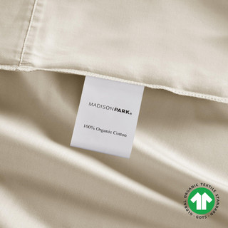Thumbnail 17: Madison Park Madison Park Deep Pocket Organic Cotton 4 Piece Sheet Set 