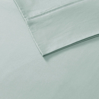 Thumbnail 8: Madison Park Madison Park Deep Pocket Organic Cotton 4 Piece Sheet Set 