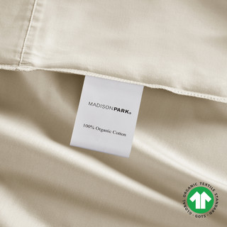 Thumbnail 18: Madison Park Madison Park Deep Pocket Organic Cotton 4 Piece Sheet Set 