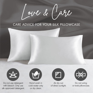 Thumbnail 26: Madison Park Mulberry Silk Single Pillowcase 