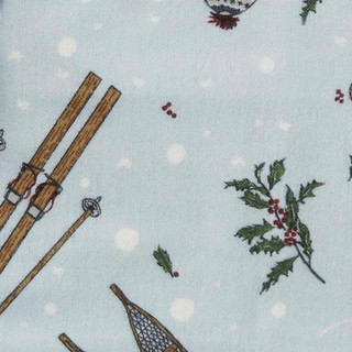 Thumbnail 5: Eddie Bauer Eddie Bauer Snow Day Cotton Flannel Sheet Set 