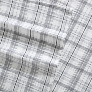 Thumbnail 5: Eddie Bauer Eddie Bauer Beacon Hill Cotton Flannel Sheet Set 