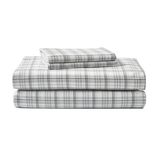 Thumbnail 2: Eddie Bauer Eddie Bauer Beacon Hill Cotton Flannel Sheet Set 