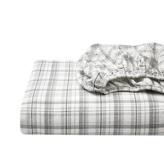 Thumbnail 3: Eddie Bauer Eddie Bauer Beacon Hill Cotton Flannel Sheet Set 