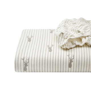 Thumbnail 3: Eddie Bauer Eddie Bauer Deer Lodge Cotton Flannel Sheet Set 