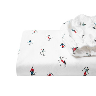 Thumbnail 3: Eddie Bauer Eddie Bauer Ski Slope Cotton Flannel Sheet Set 