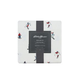 Thumbnail 4: Eddie Bauer Eddie Bauer Ski Slope Cotton Flannel Sheet Set 