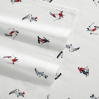 Thumbnail 6: Eddie Bauer Eddie Bauer Ski Slope Cotton Flannel Sheet Set 
