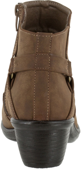 Thumbnail 4: Easy Street Easy Street Womens Dawnta Sueded Bootie 